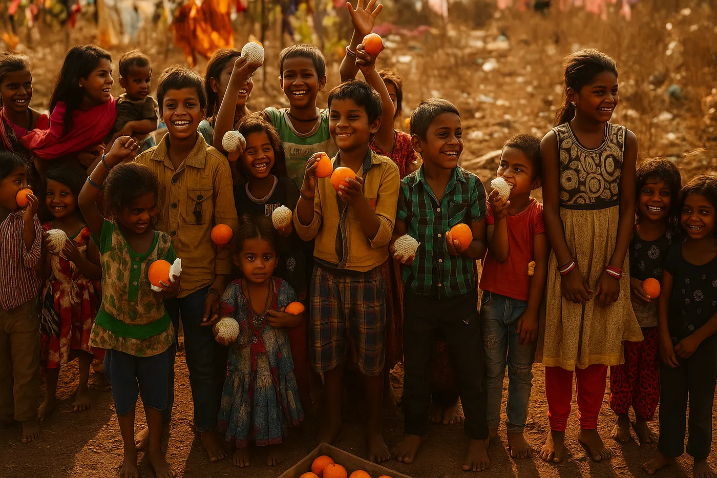 Community outreach bringing joy to children in Bangalore